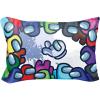 imageAmong Us Space Splatter 1 Single Reversible Pillowcase  DoubleSided Kids Super Soft Bedding Official Among Us ProductMulti  Among Us