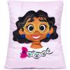 imageDisney Encanto Mirabel Plush Snuggle Pillow  Super Soft Decorative Throw Pillow  Measures 15 InchesPurple  Mirabel