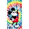 imageJay Franco Disney Mickey Mouse Rainbow Tie Dye Kids Large BathPoolBeach Towel  Super Soft ampamp Absorbent Fade Resistant Cotton Towel Measures 34 x 64 inches Official Disney Product