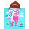 imageJay Franco Disney Minnie Mouse Kids BathPoolBeach Hooded Poncho  Super Soft ampamp Absorbent Cotton Towel Measures 28 x 28 Inches Official Disney ProductTeal  Doc Mcstuffins