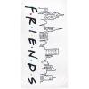 imageJay Franco Friends Cityscape Large BathPoolBeach Towel  Features Joey  Super Soft ampamp Absorbent Fade Resistant Cotton Towel Measures 34 x 64 inches Official Friends Product