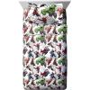 imageJay Franco Marvel Avengers Comics Good Guys 3 Piece Twin Sheet Set  Features Captain America Hulk Iron Man Spiderman and Thor  Fade Resistant Polyester Microfiber Fill Official Marvel ProductMulti  Avengers