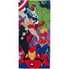 imageJay Franco Marvel Avengers Kids Bath Pool Beach Towel  Super Soft ampamp Absorbent 100 Cotton Towel Measures 28 x 58 Features Hulk Thor ampamp Iron ManMulti  Avengers