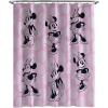 imageJay Franco Marvel Spiderman Fabric Shower Curtain  Kids Grey Bathroom DecorPink  Minnie Mouse
