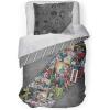 imageJay Franco Marvel Spiderman Grunge Queen Comforter ampamp Sham Set  Super Soft Kids Bedding  Fade Resistant Microfiber Official Marvel ProductGray  Marvel Comics