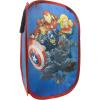 imageJay Franco Marvel Super Hero Adventures Pop Up Hamper  Mesh Laundry BasketBag with Durable Handles  Features Spiderman Iron Man Captain America ampamp Thor Official Marvel ProductAvengers