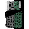 imageJay Franco Trend Collector Game On Glow in The Dark Twin Comforter ampamp Sham Set  Super Soft Kids Bedding Features Video Game Contollers  Fade Resistant MicrofiberGray  Game on