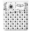 imageJay Franco Wednesday Addams Full Size Sheet Set  Super Soft Kids 4 Piece Bedding Set  Webs and Skulls Microfiber Sheets Includes Reversible Pillow CoversWhite  Wednesday