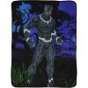 imageMarvel Black Panther Legend Throw Blanket  Measures 46 x 60 inches Kids Bedding  Fade Resistant Super Soft Fleece Official ProductBlue  Black Panther