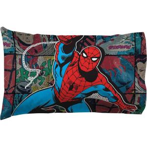 imageAmong Us Space Splatter 1 Single Reversible Pillowcase  DoubleSided Kids Super Soft Bedding Official Among Us ProductMulti  Spiderman
