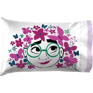 imageDisney Encanto The Magical Madrigal Sisters 1 Single Reversible Pillowcase  DoubleSided Kids Super Soft Bedding Official Disney Product
