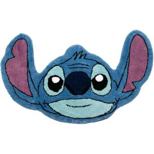 imageJay Franco Disney Lilo and Stitch Plush Blue Fluffy Accent Rug  4 x 2 ft Area Rug for Kids Bedroom or Living Room Decor