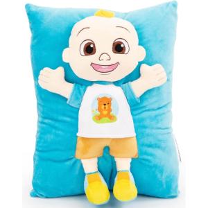 imageJay Franco Disney Mickey Mouse 3D Snuggle Pillow  Super Soft  Measures 15 Inches Official Disney ProductBlue  Jj
