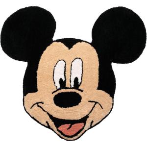 imageJay Franco Disney Mickey Mouse Plush Fluffy Accent Rug  4 x 3 ft Area Rug for Kids Bedroom or Living Room Decor