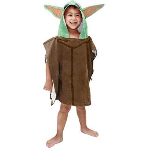 imageJay Franco Disney Minnie Mouse Kids BathPoolBeach Hooded Poncho  Super Soft ampamp Absorbent Cotton Towel Measures 28 x 28 Inches Official Disney ProductBrown  the Child