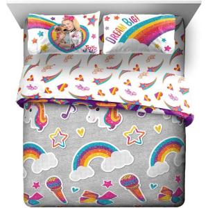imageJay Franco Disney Pixar Cars Race Ready 7 Piece Full Bed Set  Includes Comforter ampamp Sheet Set  Bedding Features Lightning McQueen  Super Soft Fade Resistant MicrofiberGray  Jojo Siwa