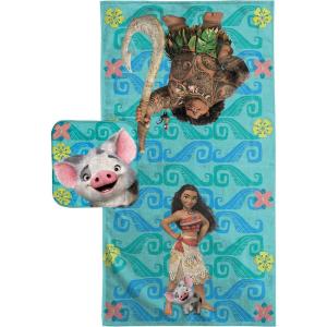 imageJay Franco Frozen 2 Mythical Wonderland Kids BathPoolBeach Hooded Towel CottonBathWash Set