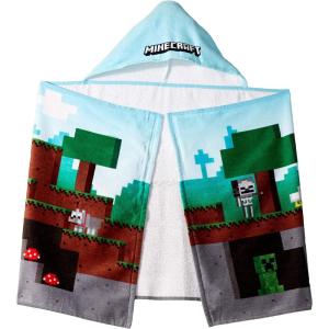 imageJay Franco Frozen 2 Mythical Wonderland Kids BathPoolBeach Hooded Towel CottonBlue