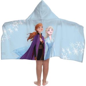 imageJay Franco Frozen 2 Mythical Wonderland Kids BathPoolBeach Hooded Towel CottonFrozen 2
