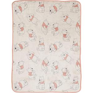imageJay Franco Game of Thrones Plush 46quot x 60quot Fleece Throw Blanket  Fade Resistant Cozy Map of Westeros BlackBeige  Winnie the Pooh