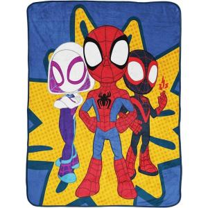 imageJay Franco Game of Thrones Plush 46quot x 60quot Fleece Throw Blanket  Fade Resistant Cozy Map of Westeros BlackMulti  Spidey  Friends