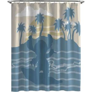 imageJay Franco Marvel Spiderman Fabric Shower Curtain  Kids Grey Bathroom DecorBlue  Stitch