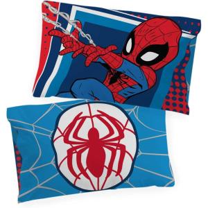 imageJay Franco Marvel Super Hero Adventures Go Spidey 2 Pack Pillowcase  DoubleSided Kids Super Soft Bedding Official Marvel Product