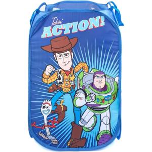 imageJay Franco Marvel Super Hero Adventures Pop Up Hamper  Mesh Laundry BasketBag with Durable Handles  Features Spiderman Iron Man Captain America ampamp Thor Official Marvel ProductToy Story