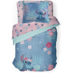 imageJay Franco Star Wars Comic Queen Comforter ampamp Sham Set  Kids Super Soft Bedding  Fade Resistant Microfiber Official Star Wars ProductBlue  Lilo  Stitch