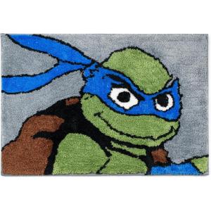 imageJay Franco Star Wars The Mandalorian Blue Space Tufted Polyester Bath Rug Kids Bath Features Baby Yoda Grogu Official Star Wars ProductGrey  Teenage Mutant Ninja Turtles