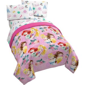 imageJay franco StarWars The Mandalorian The Child 4 Piece Twin Bed SetIncludes Reversible ComforterampampSheet SetBedding Features Baby YodaSuper Soft Fade Resistant Microfiber Official StarWars ProductPink  Princess