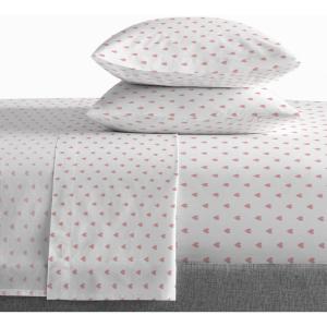imageSaturday Park Disney Lilo ampamp Stitch Watercolor Vibes Full Sheet Set  4 Piece 100 Organic Cotton Sheets  GOTS ampamp OekoTEX Certified Disney OfficialPink  Hearts