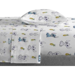 imageSaturday Park Disney Lilo ampamp Stitch Watercolor Vibes Full Sheet Set  4 Piece 100 Organic Cotton Sheets  GOTS ampamp OekoTEX Certified Disney OfficialBlue  Lilo  Stitch