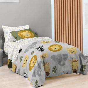 imageSaturday Park Minecraft Iconic Full Bed Set  7 Piece 100 Organic Cotton Bedding Features Creeper Alex ampamp Steve  GOTS ampamp OekoTEX Certified Minecraft OfficialGrey  Safari