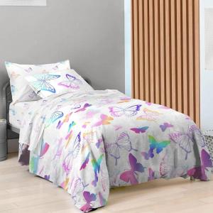 imageSaturday Park Minecraft Iconic Full Bed Set  7 Piece 100 Organic Cotton Bedding Features Creeper Alex ampamp Steve  GOTS ampamp OekoTEX Certified Minecraft OfficialMulti  Ombre Butterflies