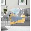 imageJay Franco Disney Pixar Toy Story Feather Knit Fluffy Throw Blanket  Woody and Buzz Lightyear Fuzzy Blanket Measures 50 x 60 inch  Super Soft Lightweight BeddingMulti  Star Wars
