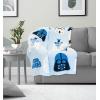 imageJay Franco Disney Pixar Toy Story Feather Knit Fluffy Throw Blanket  Woody and Buzz Lightyear Fuzzy Blanket Measures 50 x 60 inch  Super Soft Lightweight BeddingBlue  Star Wars