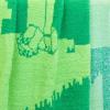 imageJay Franco Disney Pixar Toy Story Feather Knit Fluffy Throw Blanket  Woody and Buzz Lightyear Fuzzy Blanket Measures 50 x 60 inch  Super Soft Lightweight BeddingGreen  Minecraft