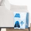 imageJay Franco Disney Pixar Toy Story Feather Knit Fluffy Throw Blanket  Woody and Buzz Lightyear Fuzzy Blanket Measures 50 x 60 inch  Super Soft Lightweight BeddingBlue  Star Wars