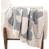 imageJay Franco Disney Pixar Toy Story Feather Knit Fluffy Throw Blanket  Woody and Buzz Lightyear Fuzzy Blanket Measures 50 x 60 inch  Super Soft Lightweight BeddingGray  Mickey  Minnie