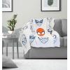 imageJay Franco Disney Pixar Toy Story Feather Knit Fluffy Throw Blanket  Woody and Buzz Lightyear Fuzzy Blanket Measures 50 x 60 inch  Super Soft Lightweight BeddingGray  Spiderman