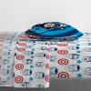 imageJay Franco Trend Collector Believe 4 Piece Toddler Bed Set  Includes Comforter ampamp Sheet Set  Super Soft Fade Resistant Microfiber BeddingBlue  Captain America