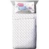 imageJay Franco Trend Collector Believe 4 Piece Toddler Bed Set  Includes Comforter ampamp Sheet Set  Super Soft Fade Resistant Microfiber BeddingBlue  Little Baby Bum