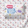 imageJay Franco Trend Collector Believe 4 Piece Toddler Bed Set  Includes Comforter ampamp Sheet Set  Super Soft Fade Resistant Microfiber BeddingBlue  Little Baby Bum