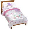 imageJay Franco Trend Collector Believe 4 Piece Toddler Bed Set  Includes Comforter ampamp Sheet Set  Super Soft Fade Resistant Microfiber BeddingGray  Believe