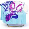 imageJay Franco Disney Pixar Toy Story Feather Knit Fluffy Throw Blanket  Woody and Buzz Lightyear Fuzzy Blanket Measures 50 x 60 inch  Super Soft Lightweight BeddingBlue  Ghost Spider