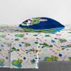 imageJay Franco Disney Toy Story Buzz ampamp Woody Full Sheet Set  4 Piece Set Super Soft and Cozy Kids Bedding  Fade Resistant Microfiber Sheets Official Disney ProductWhite  Toy Story