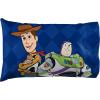 imageJay Franco Disney Toy Story Buzz ampamp Woody Full Sheet Set  4 Piece Set Super Soft and Cozy Kids Bedding  Fade Resistant Microfiber Sheets Official Disney ProductWhite  Toy Story