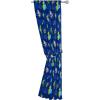 imageJay Franco Kids Window Drapes  4 Piece Curtain Set Includes 2 Tiebacks Beautiful Bedding Room Dcor and Easy Set Up Blue  Toy Story 63 Inch
