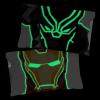 imageJay Franco Marvel Avengers Night Life Glow in The Dark 2 Pack Reversible Pillowcases Features Black Panther ampamp Iron Man  DoubleSided Kids Super Soft BeddingMulti  Avengers